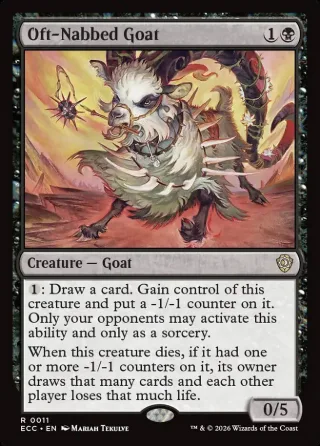 Oft-Nabbed Goat