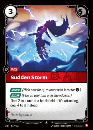Sudden Storm