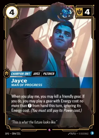 Jayce - Man of Progress