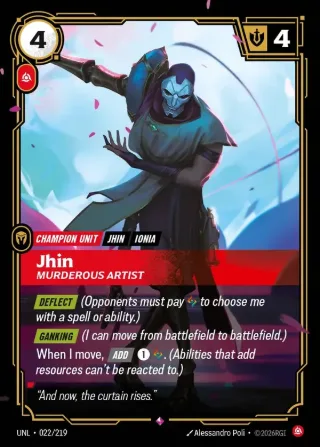 Jhin - Murderous Artist