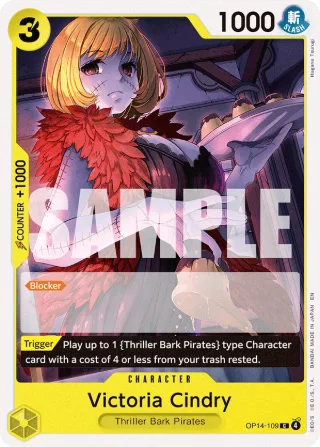 Victoria Cindry • Character • OP14-109