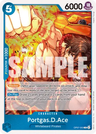 Portgas.D.Ace (053) • Character • OP07-053