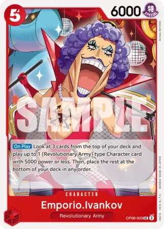 Emporio.Ivankov • Character • OP06-003
