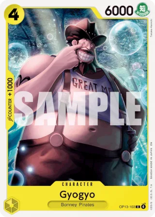 Gyogyo • Character • OP13-103