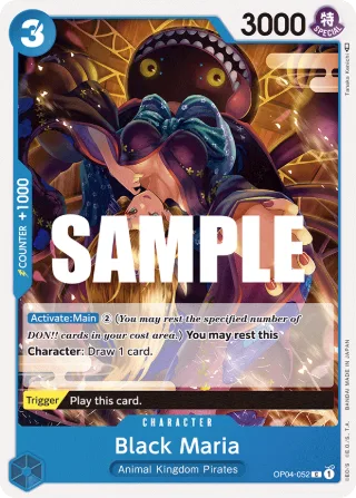 Black Maria • Character • OP04-052