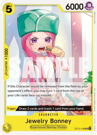 Jewelry Bonney (109) • Character • OP13-109