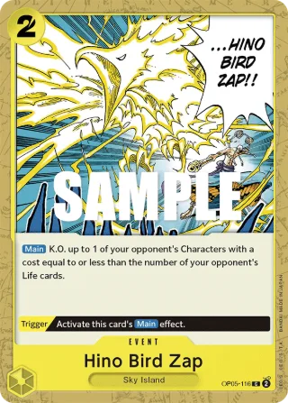 Hino Bird Zap • Event • OP05-116