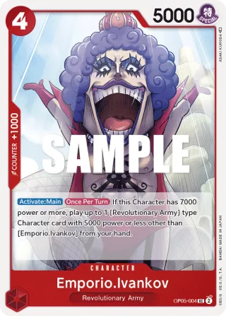 Emporio.Ivankov • Character • OP05-004