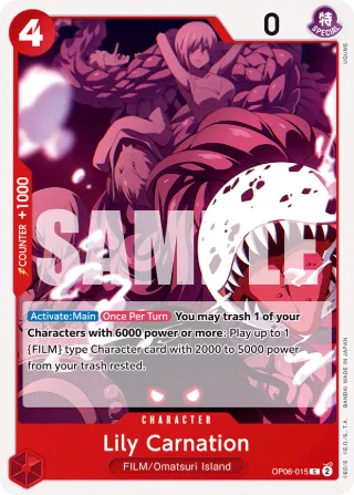 Lily Carnation • Character • OP06-015
