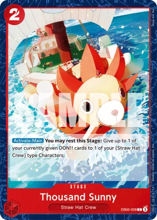 Thousand Sunny • Stage • EB02-009