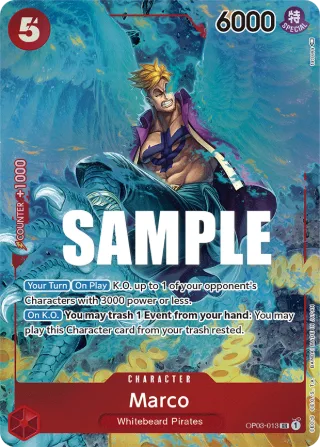 Marco (Alternate Art) • Character • OP03-013 (OP03-013_p1)