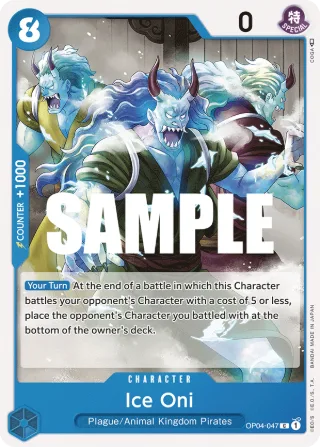 Ice Oni • Character • OP04-047