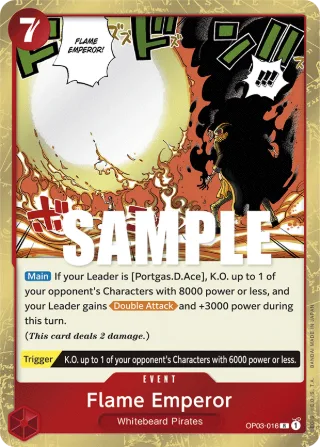 Flame Emperor • Event • OP03-016