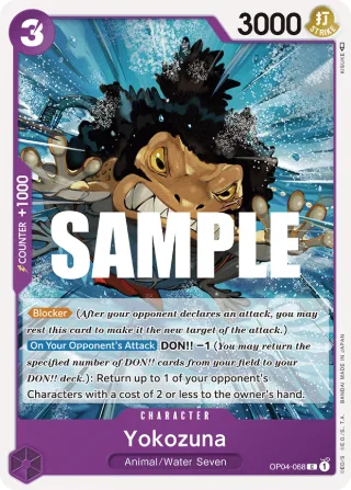 Yokozuna • Character • OP04-068