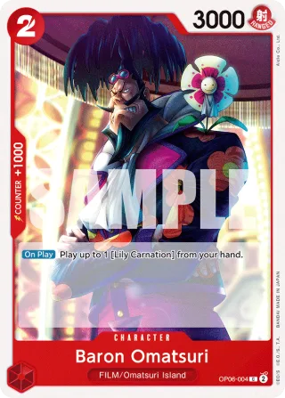 Baron Omatsuri • Character • OP06-004
