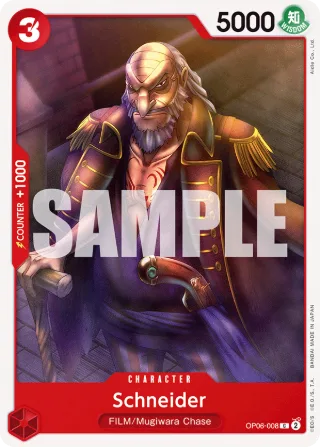 Schneider • Character • OP06-008
