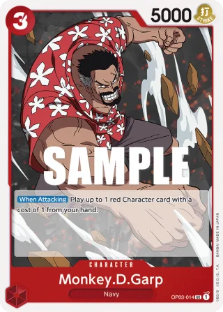 Monkey.D.Garp • Character • OP03-014