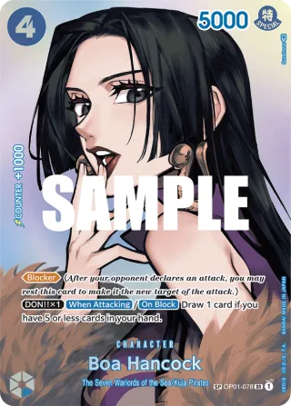 Boa Hancock (SP) • Character • OP01-078 (OP01-078_p2)