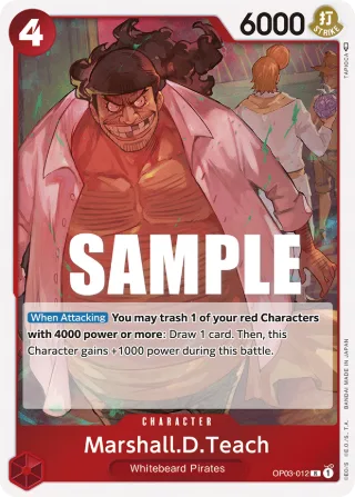 Marshall.D.Teach • Character • OP03-012