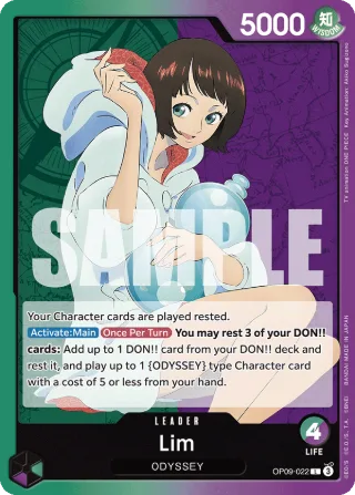Lim (022) • Leader • OP09-022