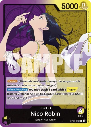 Nico Robin (062) • Leader • OP09-062