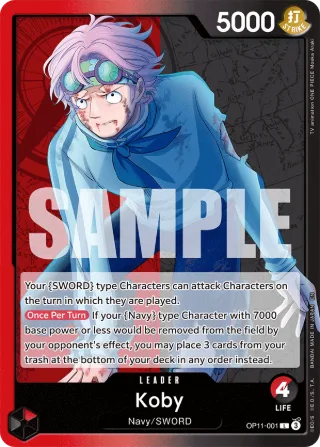 Koby (001) • Leader • OP11-001