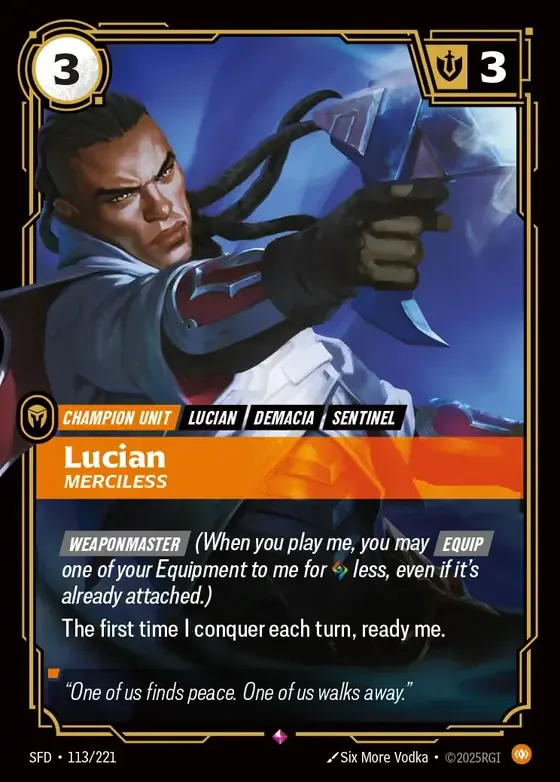 Lucian - Merciless