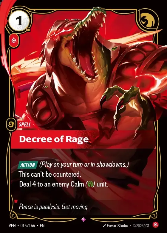 Decree of Rage