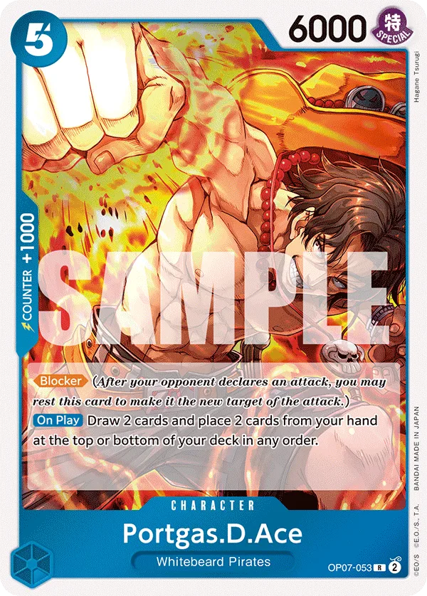 Portgas.D.Ace (053) • Character • OP07-053