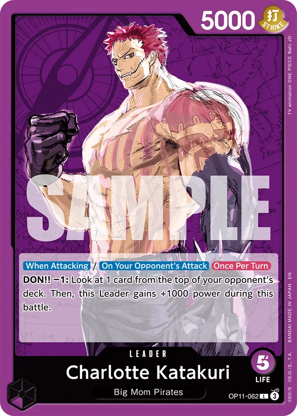 Charlotte Katakuri (062) • Leader • OP11-062