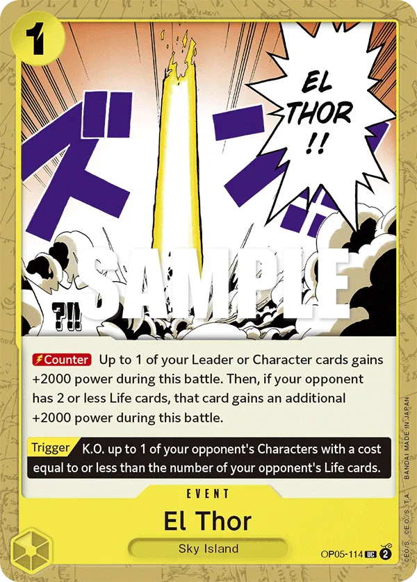El Thor • Event • OP05-114