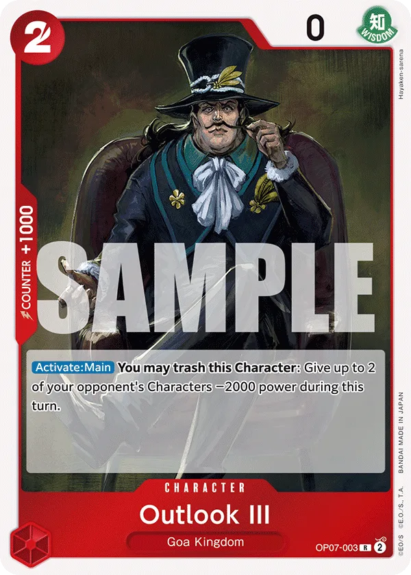 Outlook III • Character • OP07-003