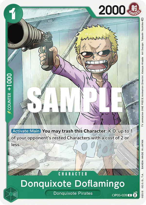 Donquixote Doflamingo (028) • Character • OP05-028