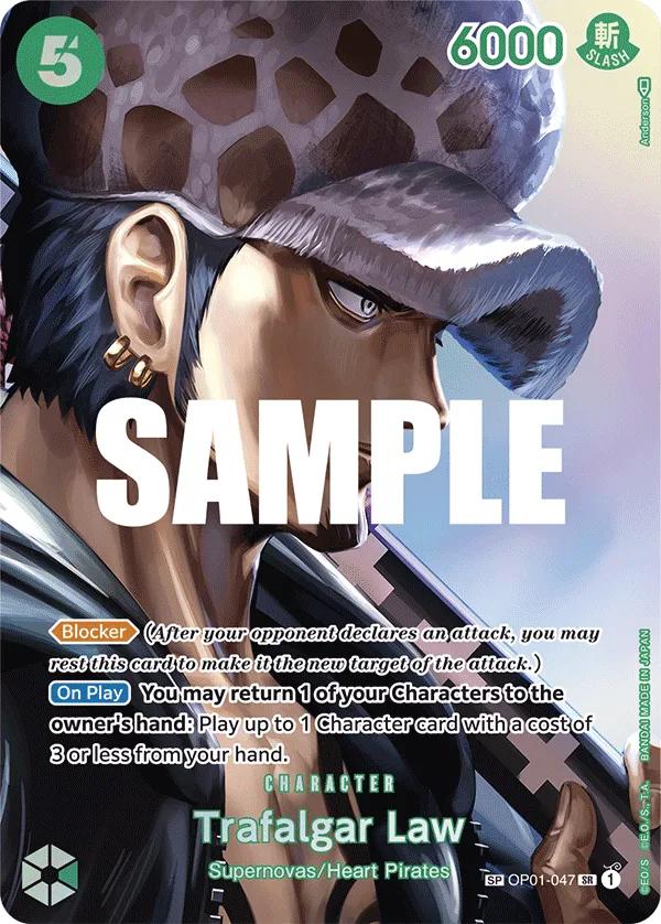 Trafalgar Law (SP) • Character • OP01-047 (OP01-047_p2)
