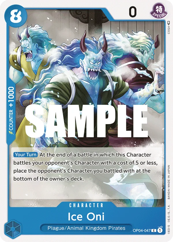 Ice Oni • Character • OP04-047