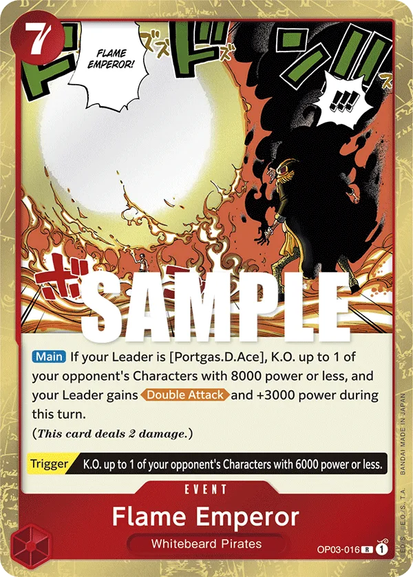 Flame Emperor • Event • OP03-016