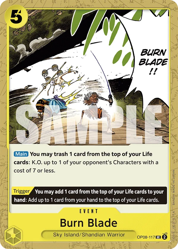 Burn Blade • Event • OP08-117