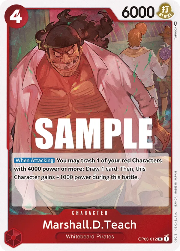 Marshall.D.Teach • Character • OP03-012