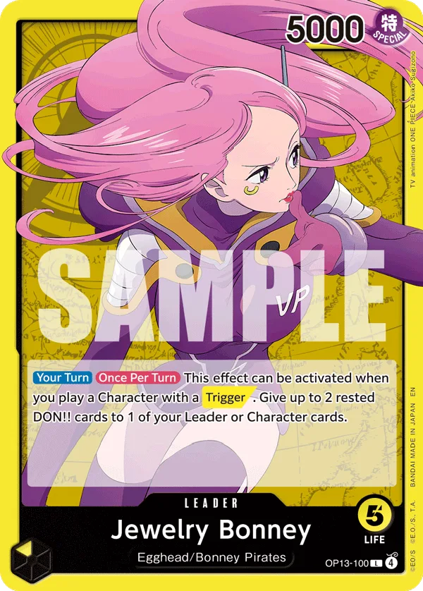 Jewelry Bonney (100) • Leader • OP13-100